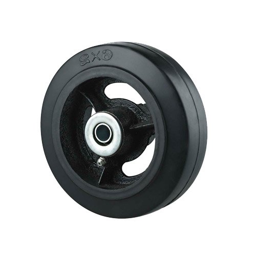 mold-on rubber wheels